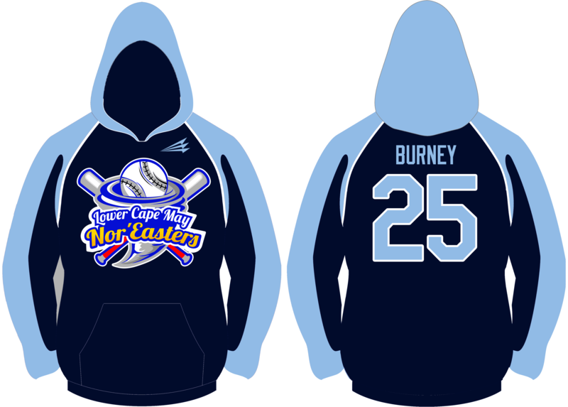 Lower Cape May Nor&#39;Easters Custom Vulcan Hoodie #VH1