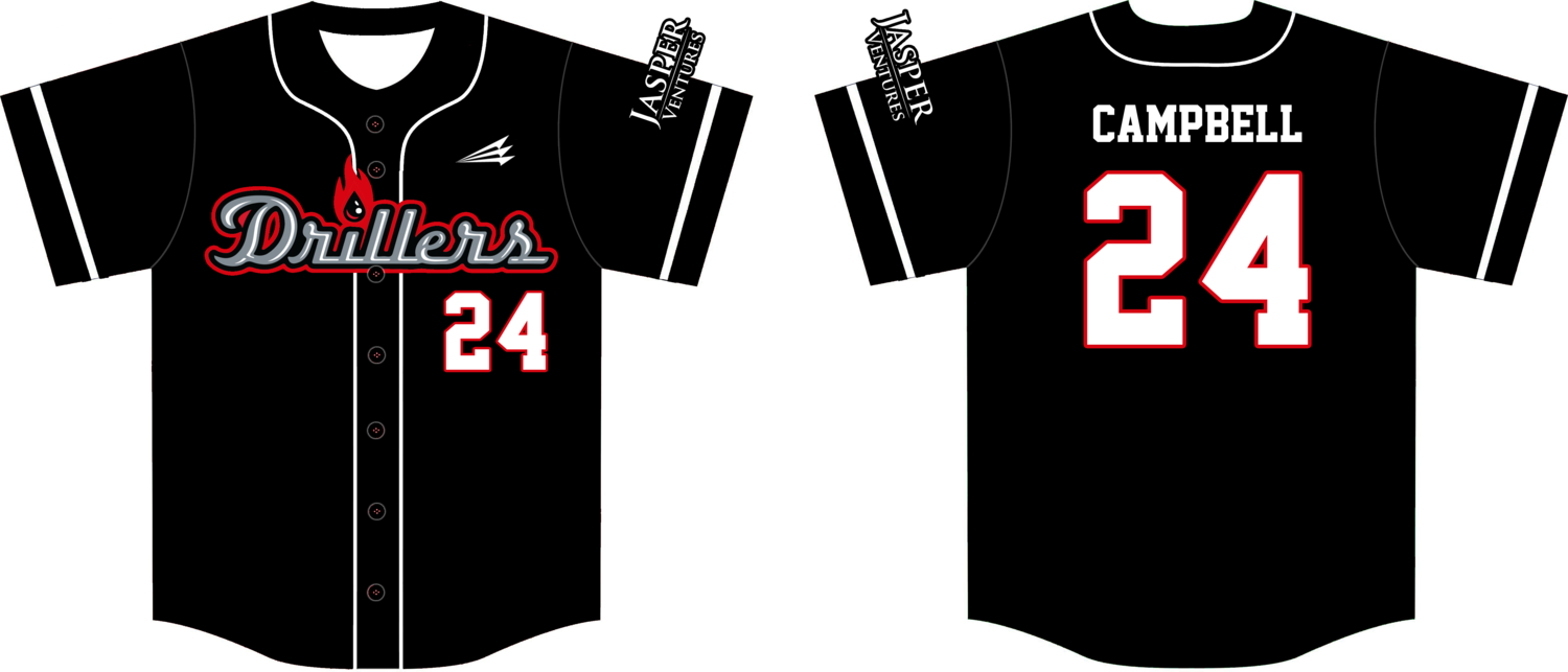 Tyler Drillers Custom NanoDri Baseball Jersey #J2H