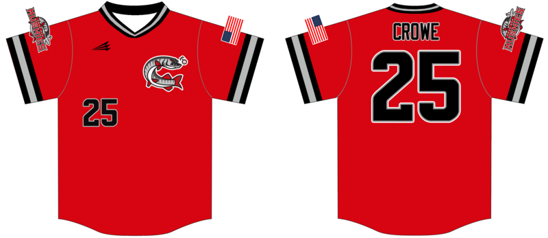 Cave Run Muskies Custom HexaFlex Baseball Jersey Design #J4