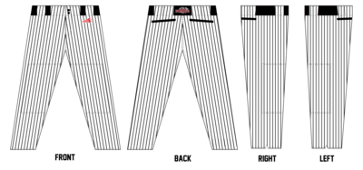 Cave Run Muskies Custom Stacheman Elite Long Baseball  Pants #BP1