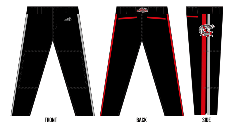 Cave Run Muskies Custom Stacheman Elite Long Baseball  Pants #BP4