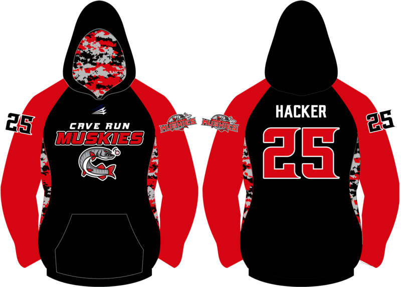 Cave Run Muskies Baseball Custom Vulcan Hoodie #VH4