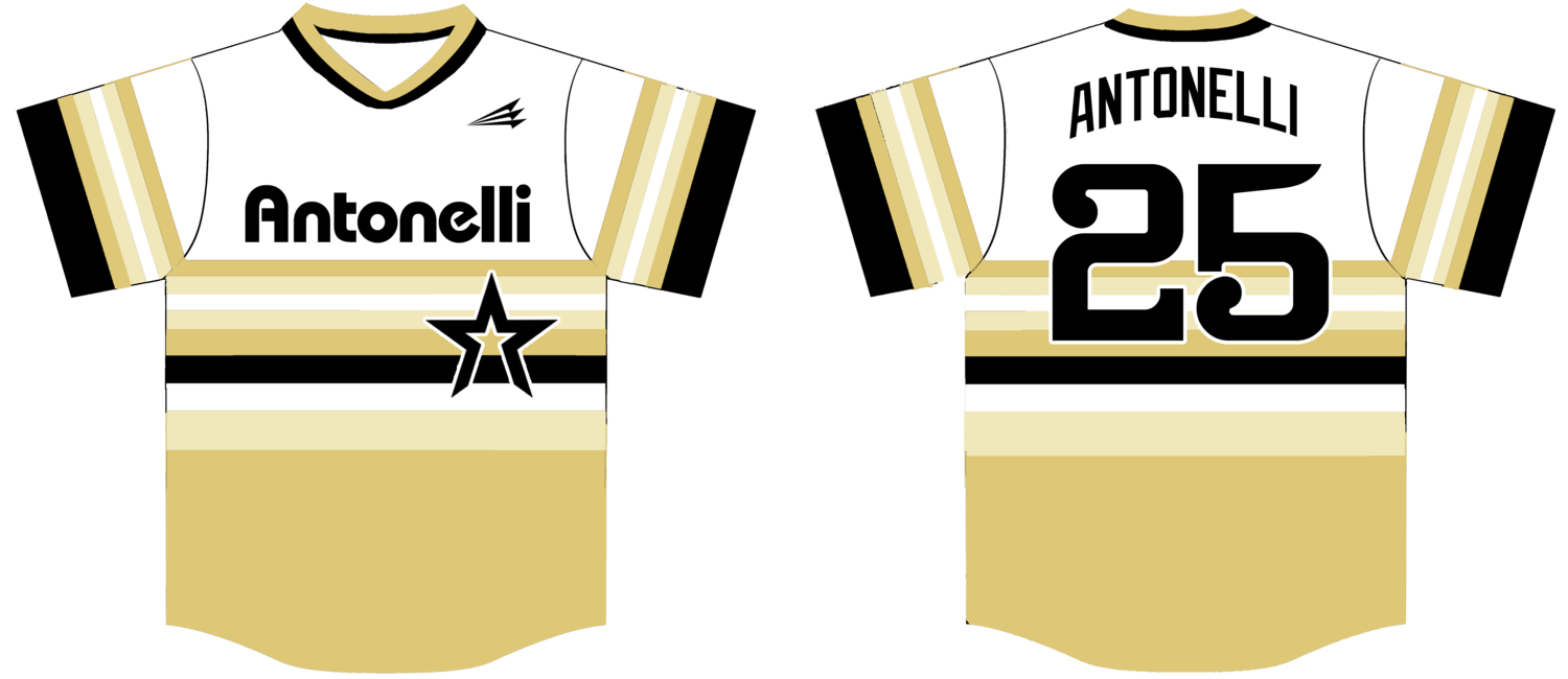 Antonelli Custom HexaFlex Baseball Jersey Design #J4