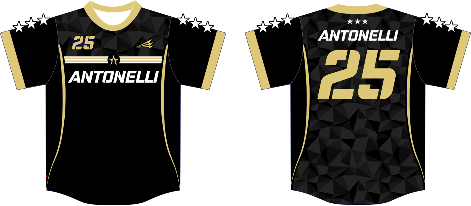 Antonelli Custom HexaFlex Baseball Jersey Design #J4
