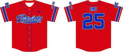 Kentucky Patriots Custom HexaFlex Baseball Jersey #J1