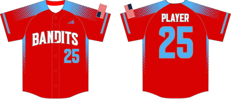 Bandits Custom HexaFlex Baseball Jersey #J8D