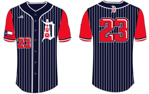 Alamo Drillers Custom HexaFlex Baseball Jersey #J2