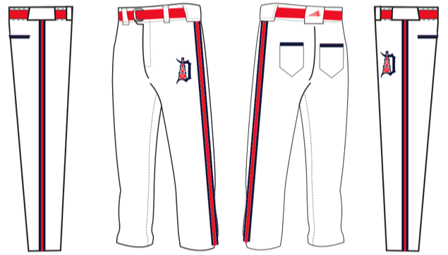 Alamo Drillers Custom Long Baseball Pants #BP1