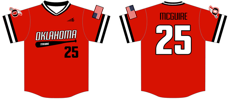 Oklahoma Tribe Custom Hexaflex Baseball Jersey #J2