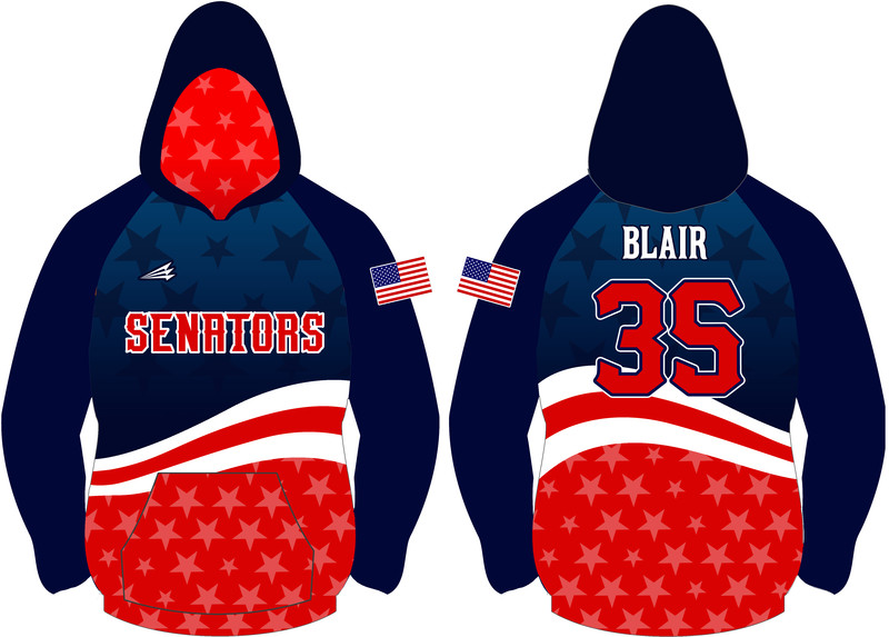 Bill Arp Senators Custom Vulcan Hoodie #VH1D