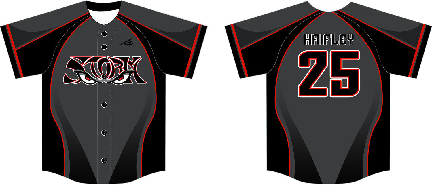 Littlestown Storm HexaFlex Custom Baseball Jersey #1A