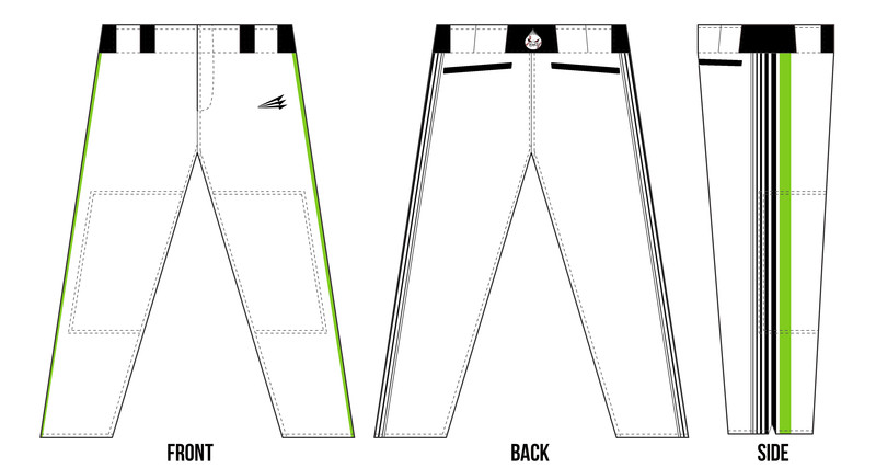Texas RPM Custom Elite Long Baseball Pants #BP11B