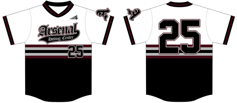 Springfield Arsenal Custom Nanodri Baseball Jersey #J2B