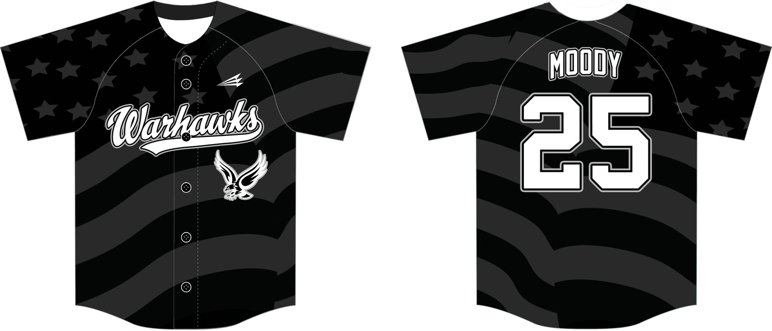 Warhawks (Moody) Custom Hexaflex Baseball Jersey #J3B