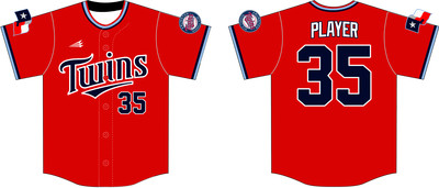 Arlington Twins Custom HexaFlex Baseball Jersey #4C