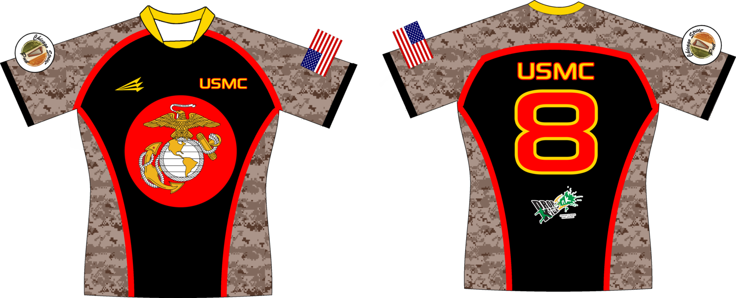 USMC Custom Rugby Jersey