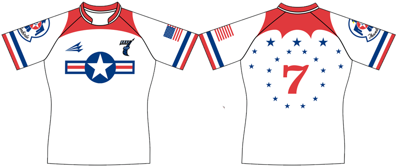 Air Force 7s Thunderbird Rugby Jersey