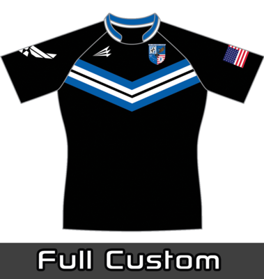 Air Force 15s Black Rugby Jersey