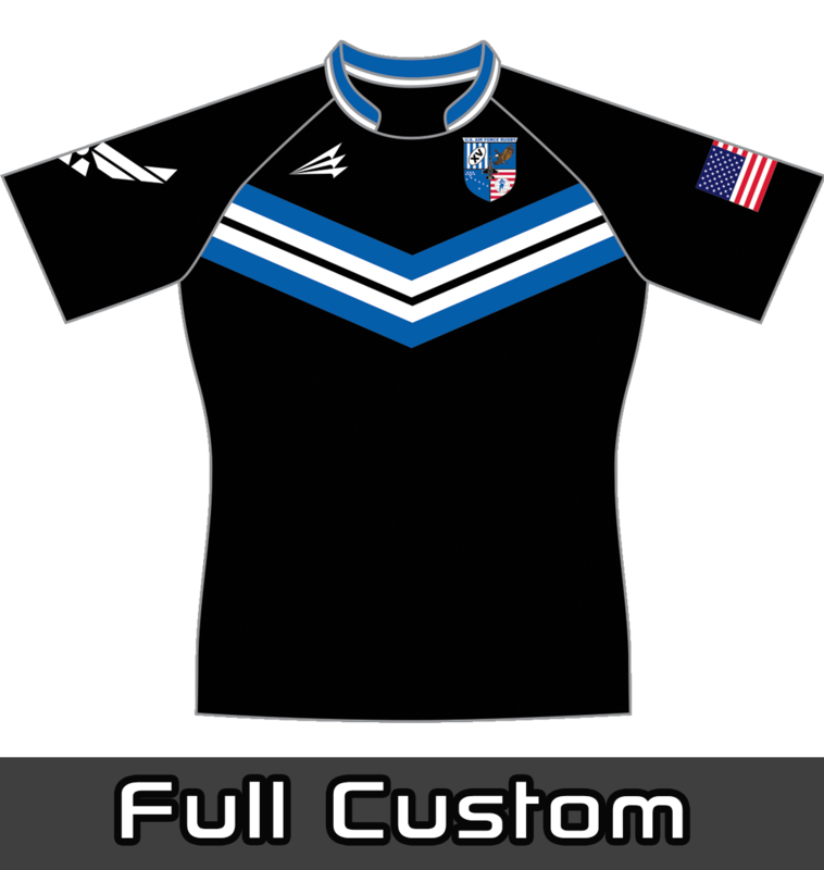 Air Force 15s Black Rugby Jersey