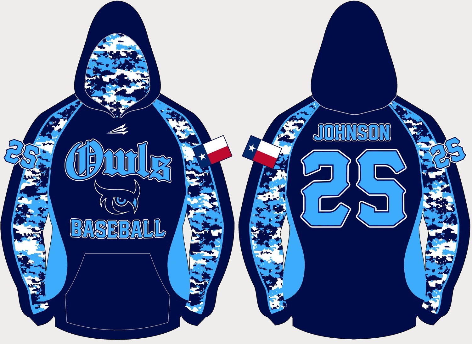 Texas Owls Vulcan Winterproof Hoodie SH106