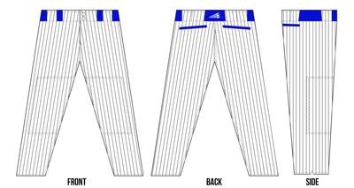 Salina Spikes Custom Baseball Pants #5b