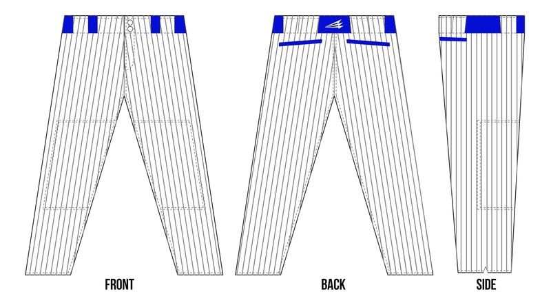 Salina Spikes Custom Baseball Pants #5b