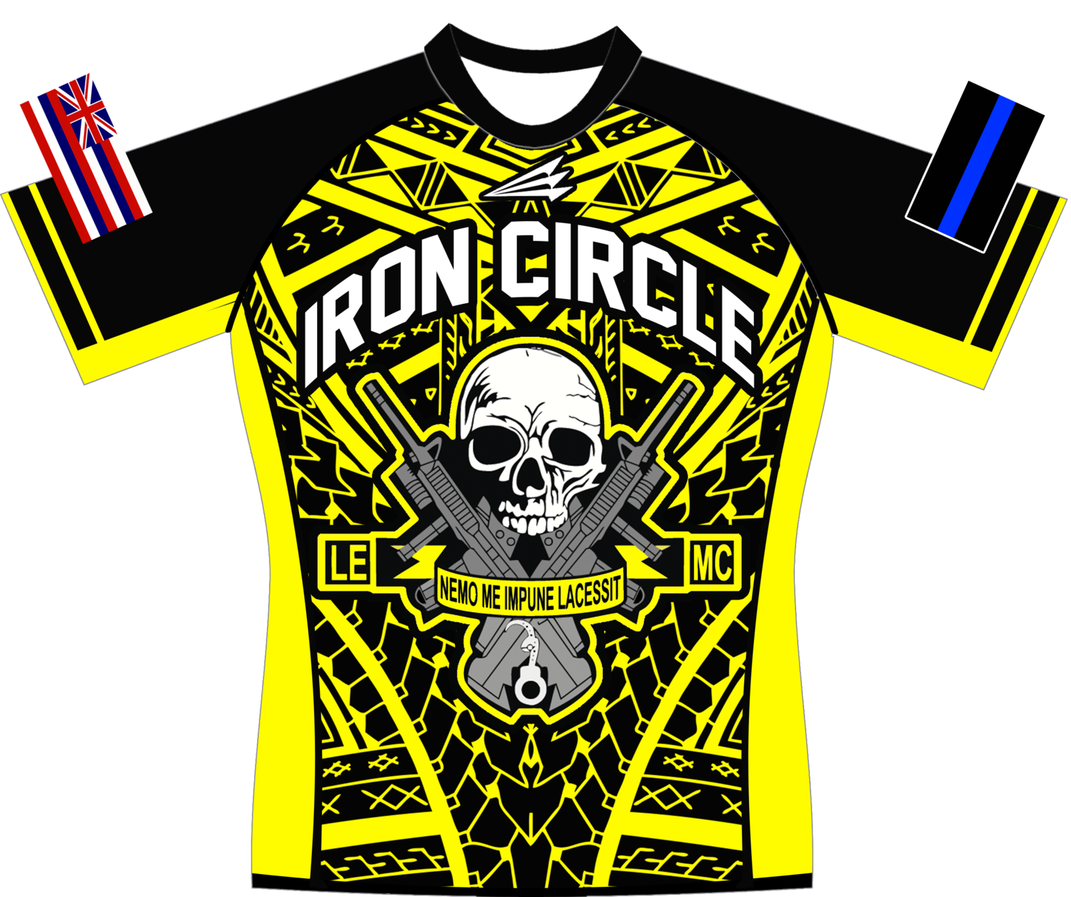 Iron Circle Tribal Rugby Jersey