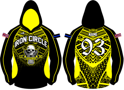 Iron Circle Winterproof Tribal Sublimated Hoodie