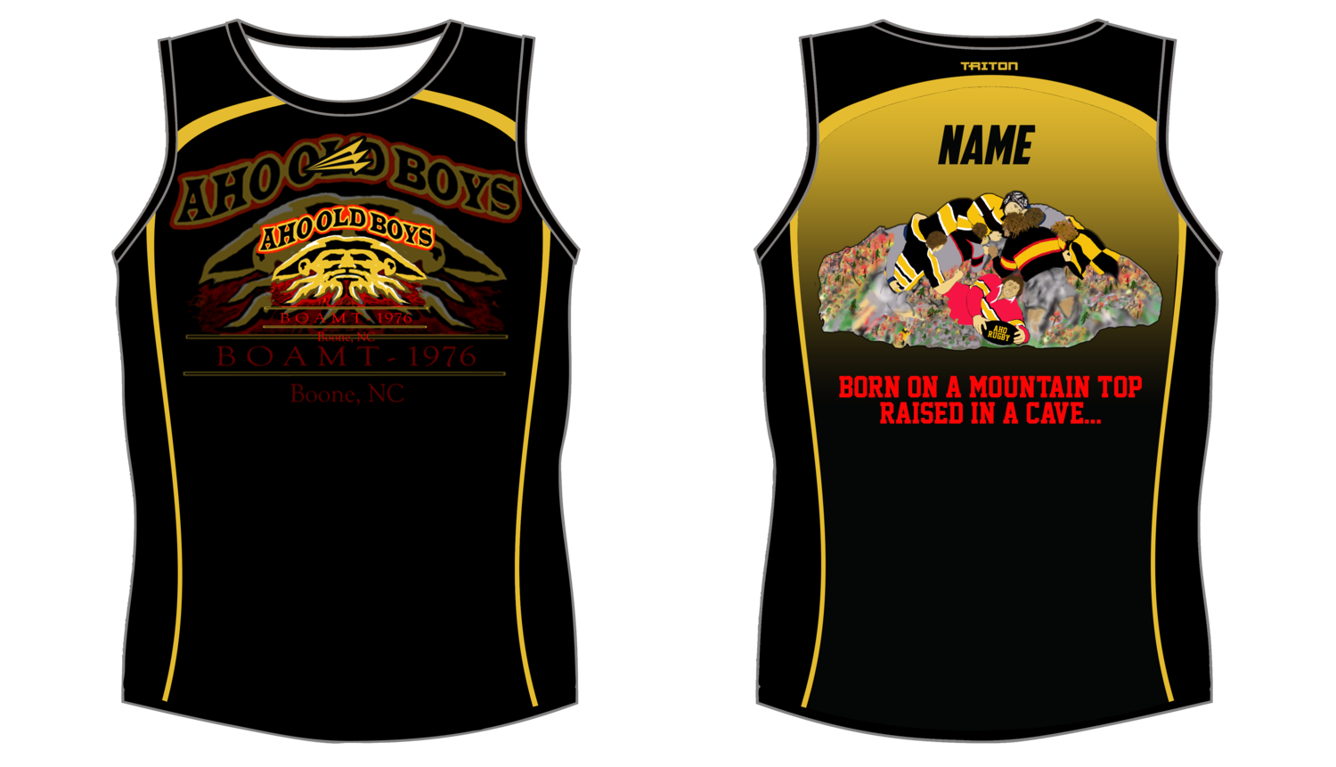 AHO Old Boys Rugby Singlet