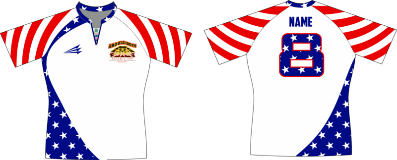 AHO Old Boys Patriotic Rugby Jersey