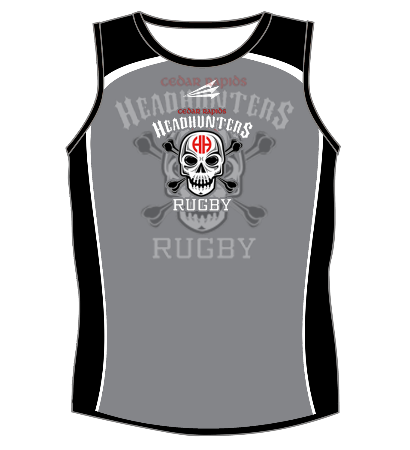 Cedar Rapids Headhunters Rugby Singlet