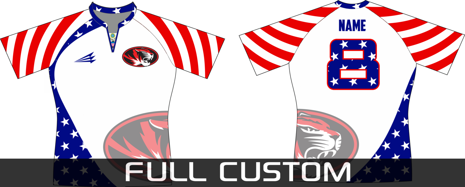 Moon Girls Rugby Patriotic Jersey