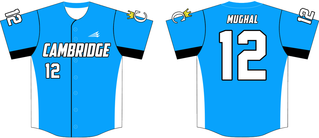 Cambridge Baseball Game Jersey #1b