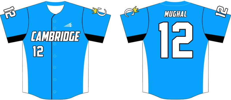 Cambridge Baseball Game Jersey #1b