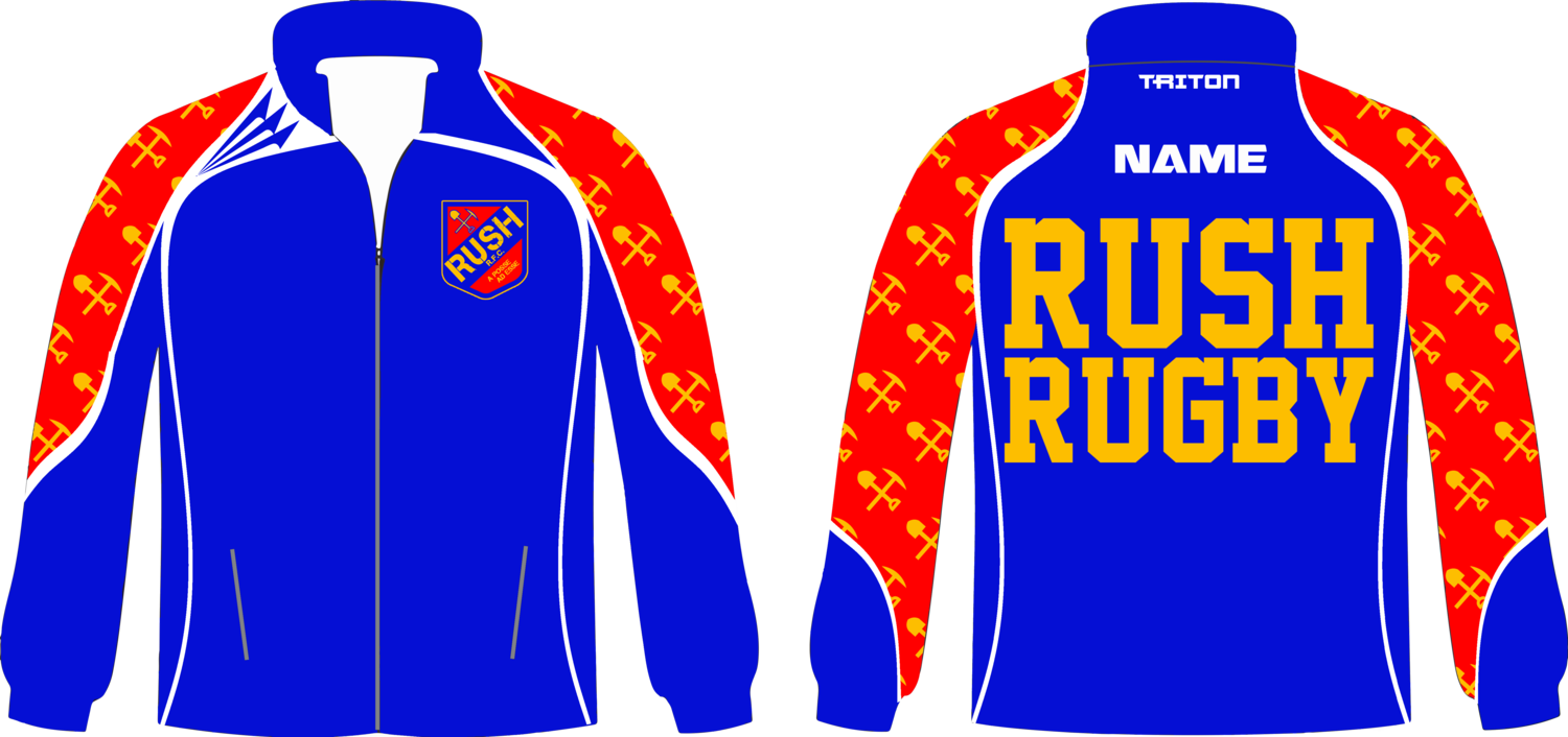 Colorado Rush Rugby Crusader Rainproof Jacket
