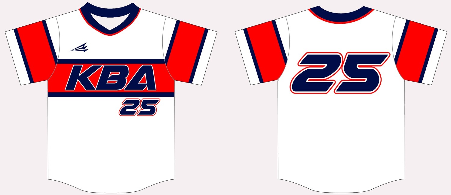 KBA Generals Custom Baseball Jersey #5E
