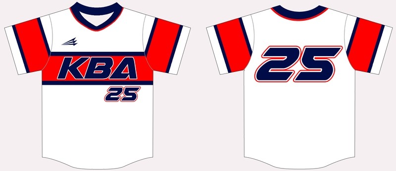 KBA Generals Custom Baseball Jersey #5E