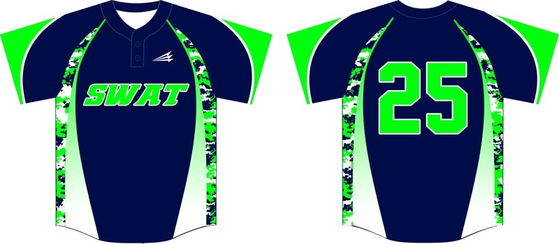 South Bay Swat Custom Baseball Jersey #3B (NanoDri)