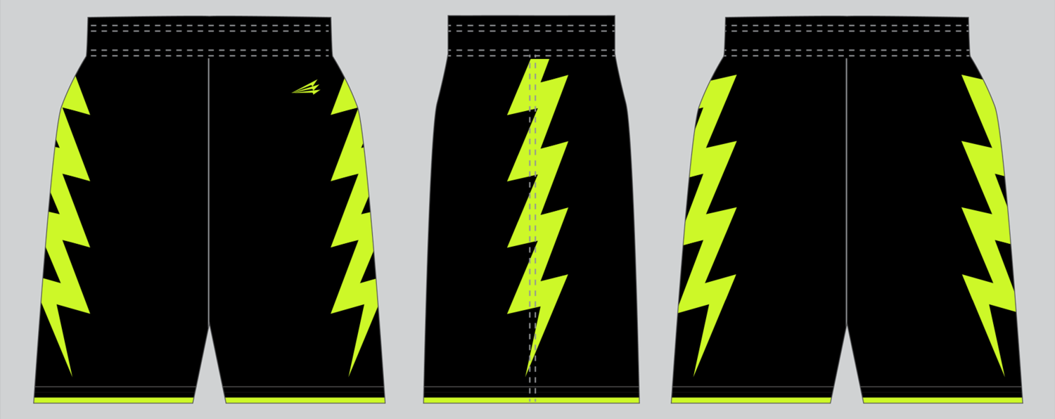 Shockerz Custom HexaFlex Basketball Shorts #8