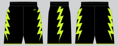 Shockerz Custom HexaFlex Basketball Shorts #8