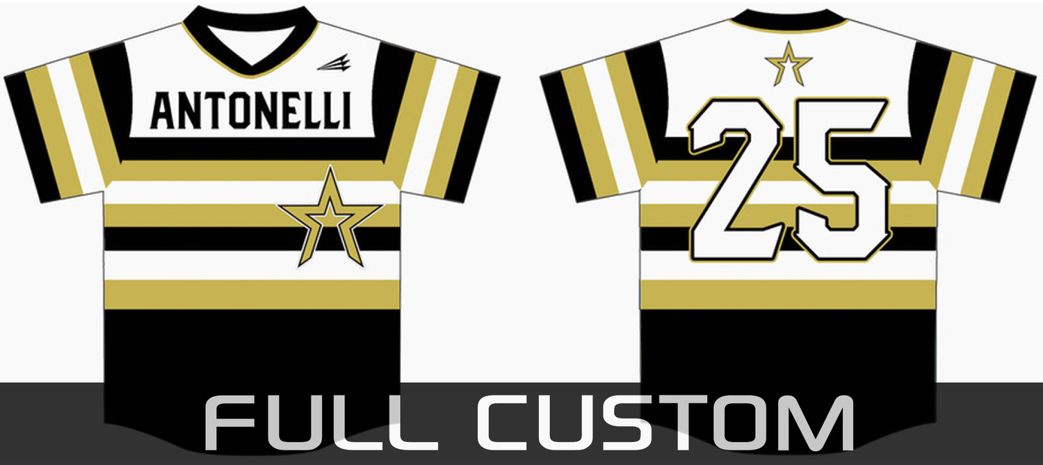 Antonelli Baseball Custom Jersey Design #1