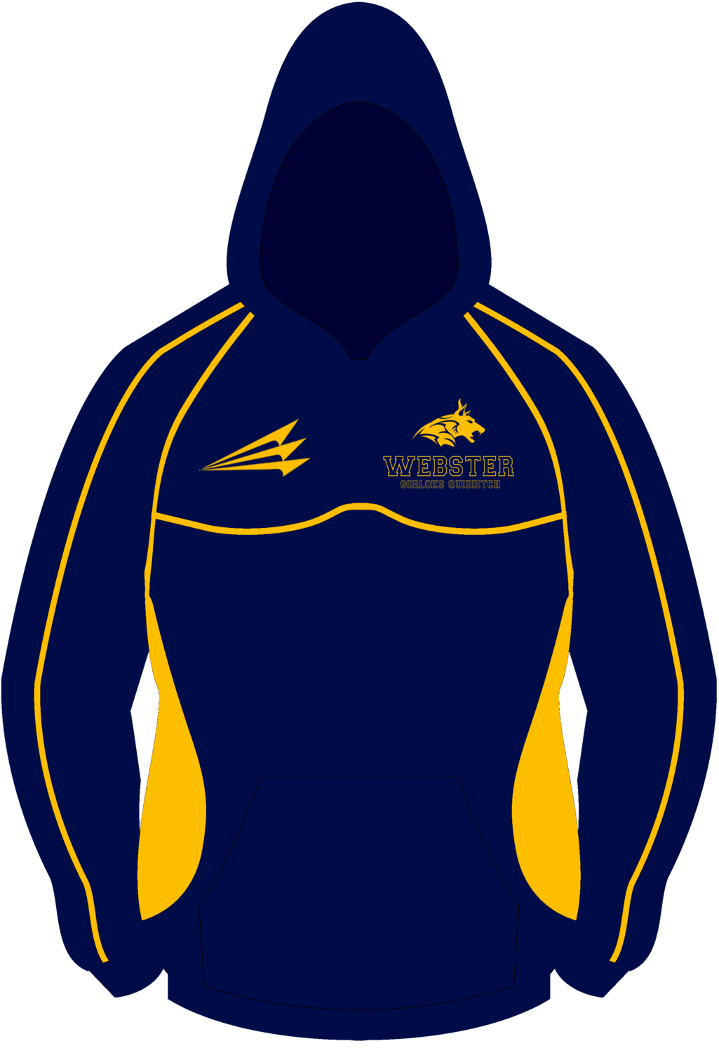 Webster Quidditch Winterproof Sublimated Hoodie