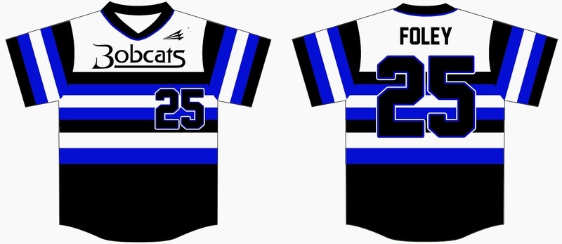 Bobcats 2023 Custom Baseball Jersey Design #1C