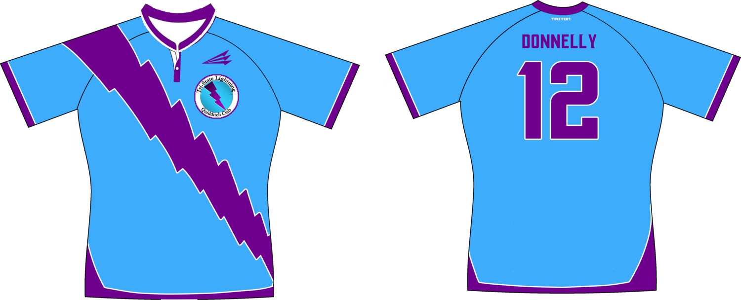 Tri-State Lightning Quidditch Rugby Jersey