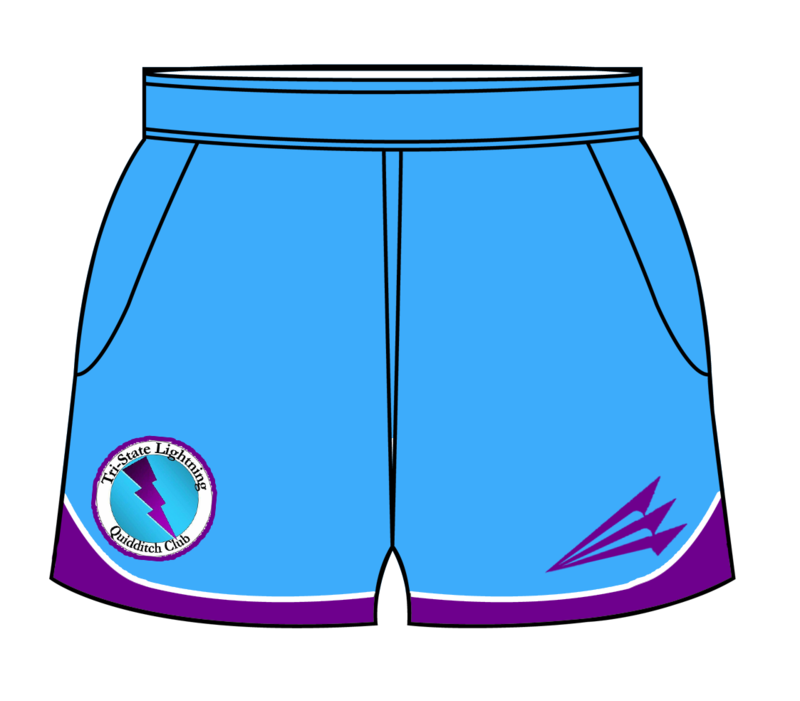 Tri-State Lightning Quidditch Rugby Shorts