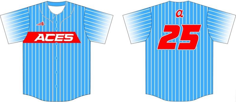 Alabama Aces Custom Baseball Jersey #3
