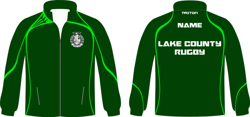 Lake County Rugby Crusader Rainproof Jacket