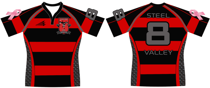 Youngstown Steel Valley Rugbey Jersey