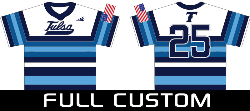 Tulsa Titans Baseball Custom Jersey Design #5H