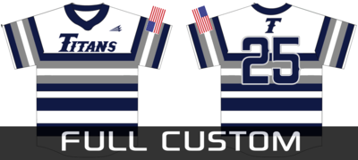 Tulsa Titans Baseball Custom Jersey #5f